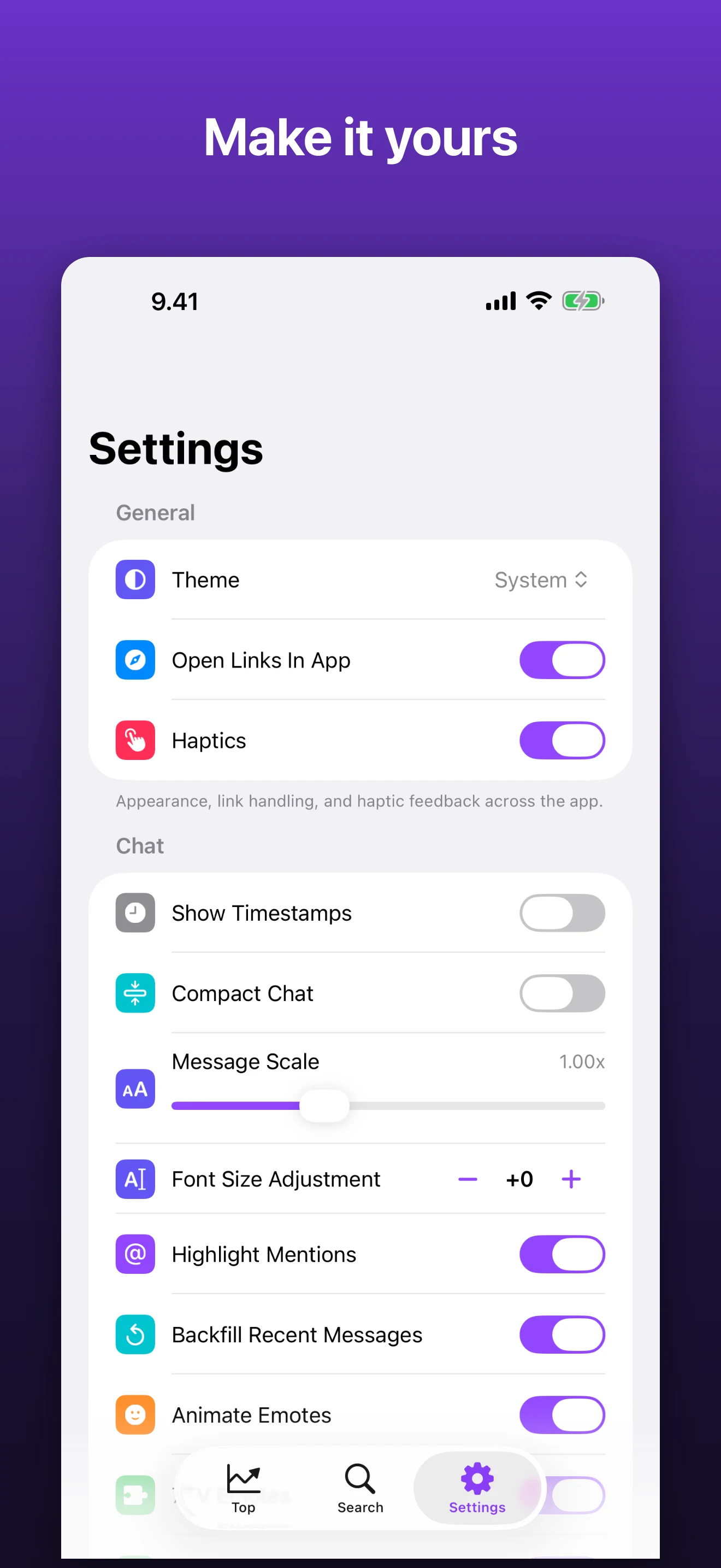 Embr — Make it yours