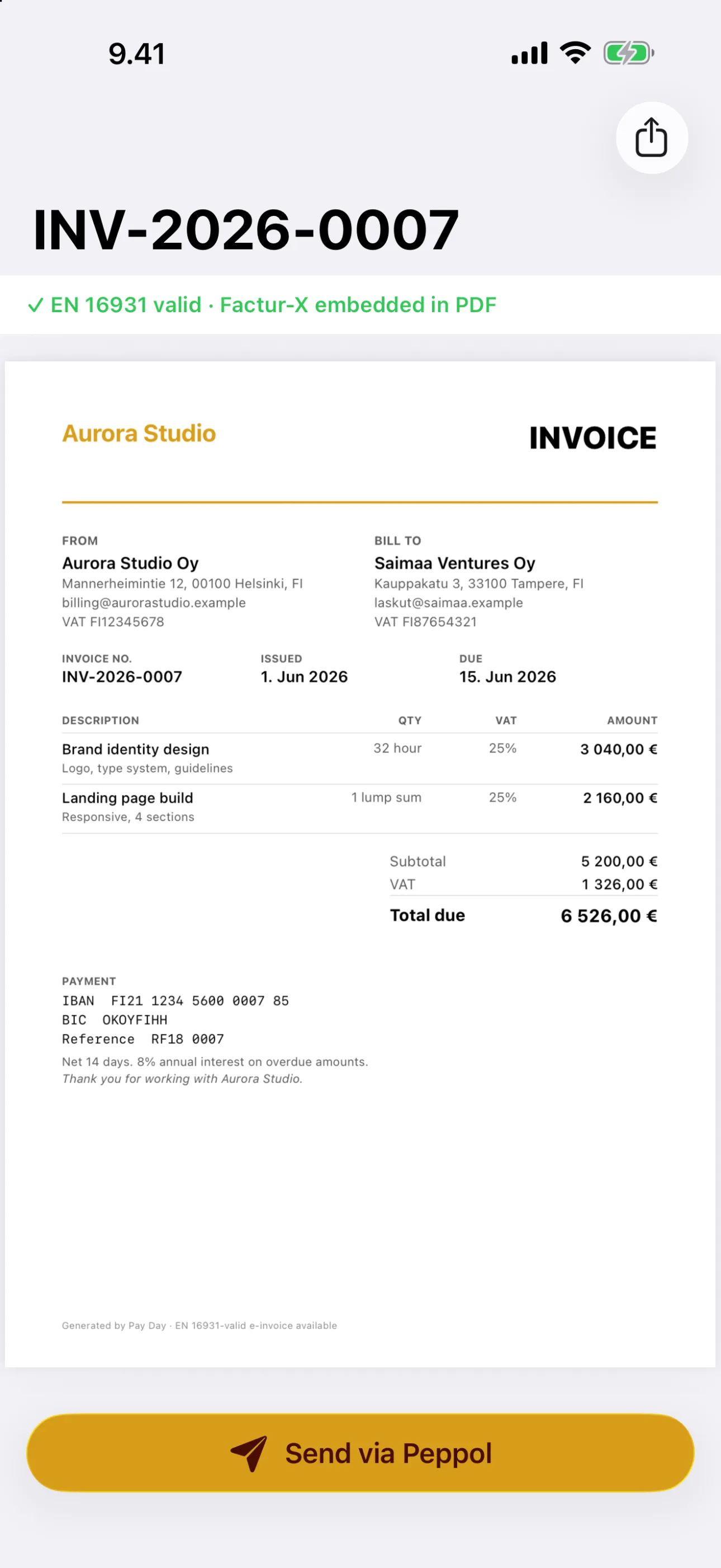 Pay Day on iPhone
